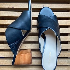 NEW Cole Haan Black Leather Heels